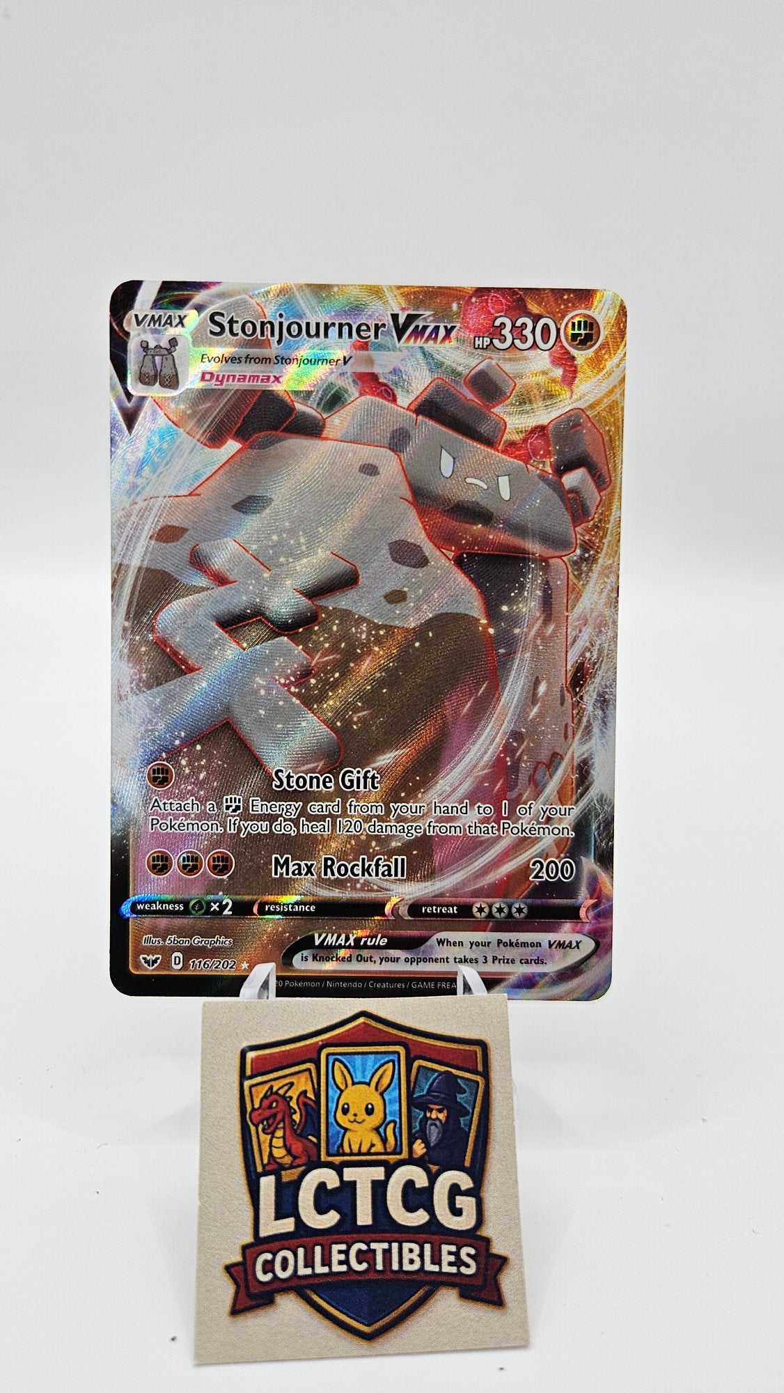 Image of Stonjourner VMAX Sword and Shield (SSH) #116