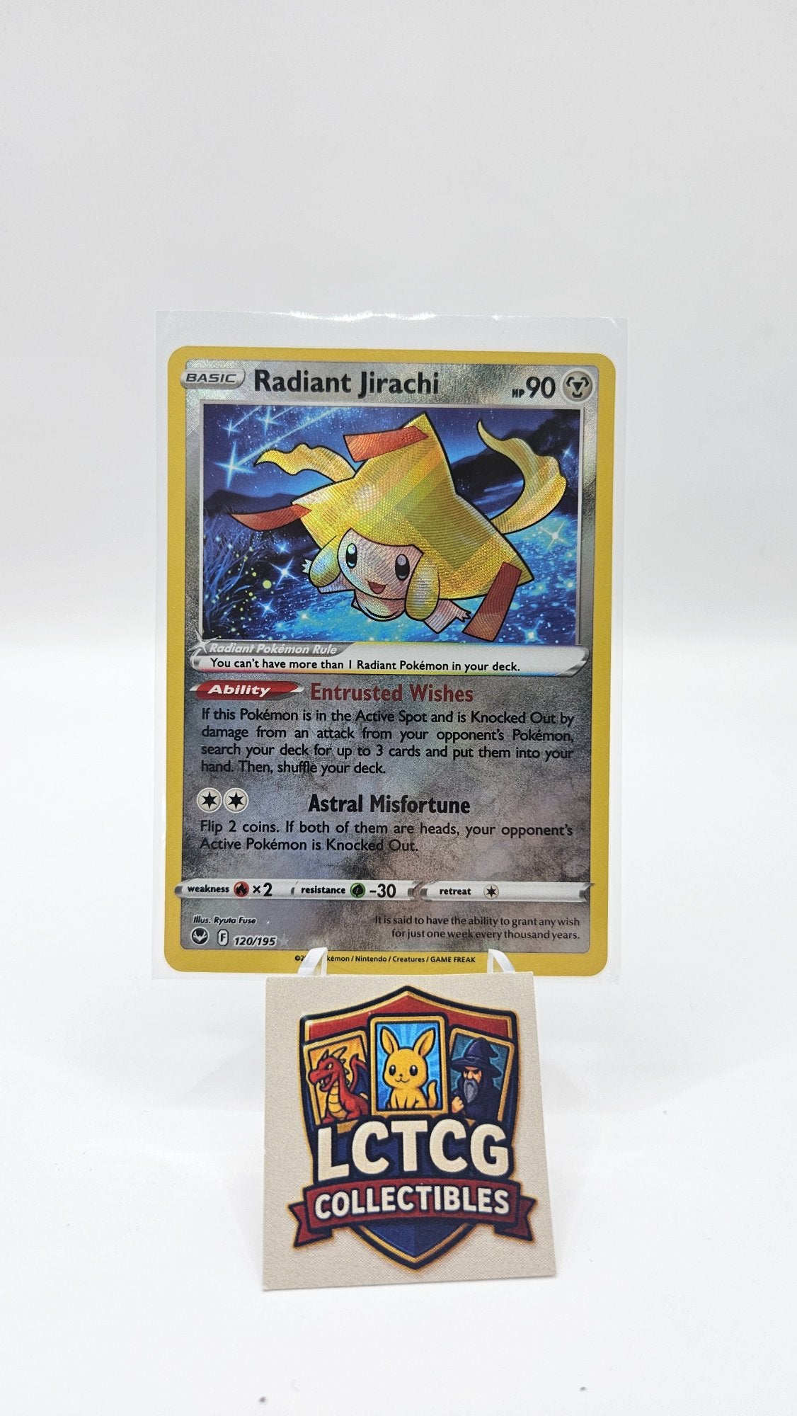 Image of Radiant Jirachi Silver Tempest (SIT) #120