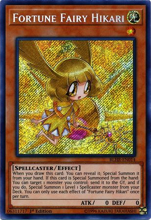 Fortune Fairy Hikari - BLHR-EN014 - Secret Rare 1st Edition LP Condition