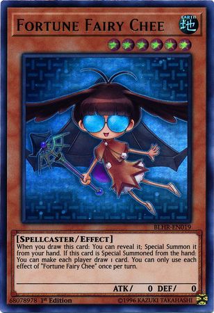 Fortune Fairy Chee - BLHR-EN019 - Ultra Rare 1st Edition