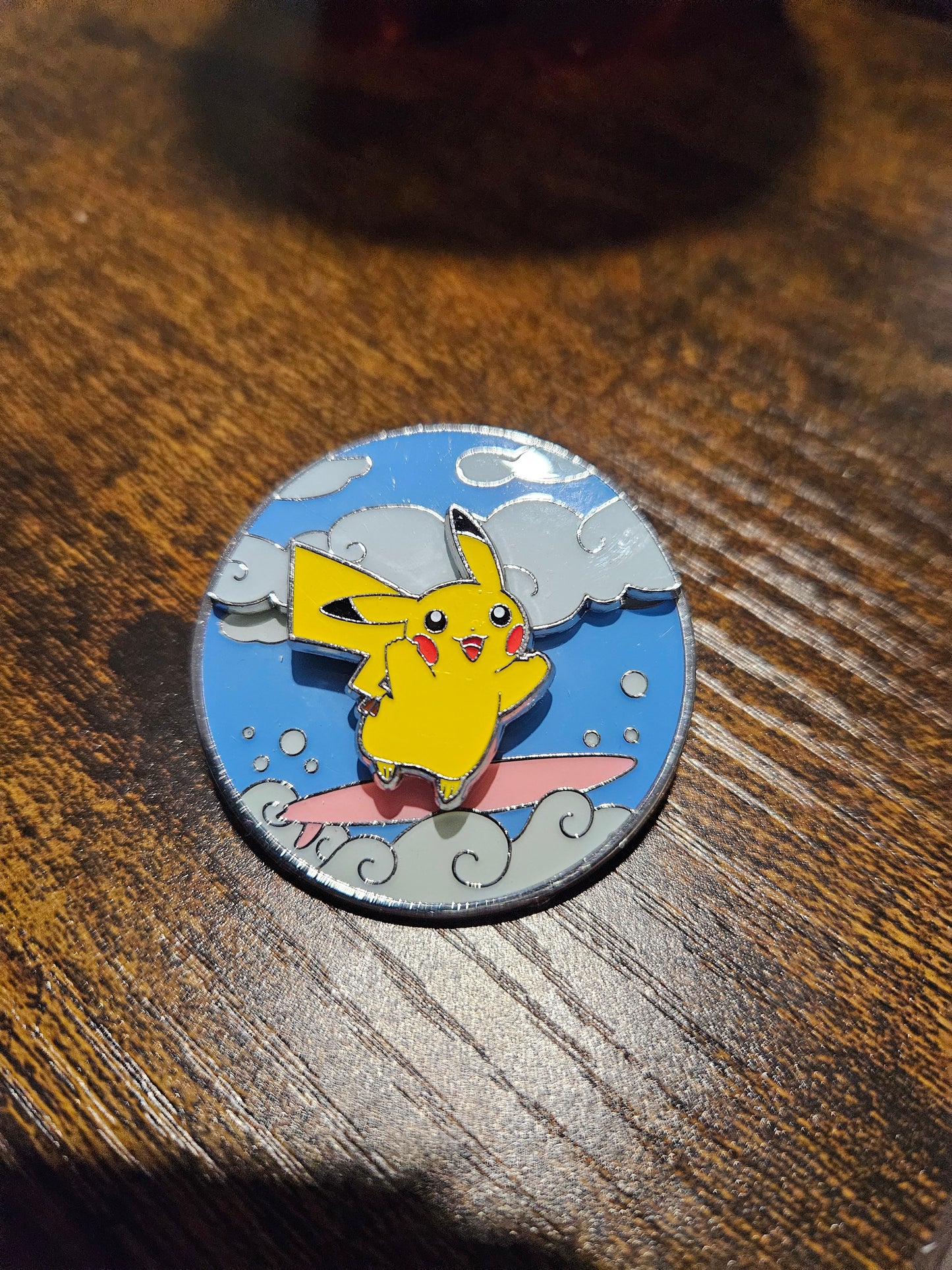 Flying & Surfing Pikachu Pin