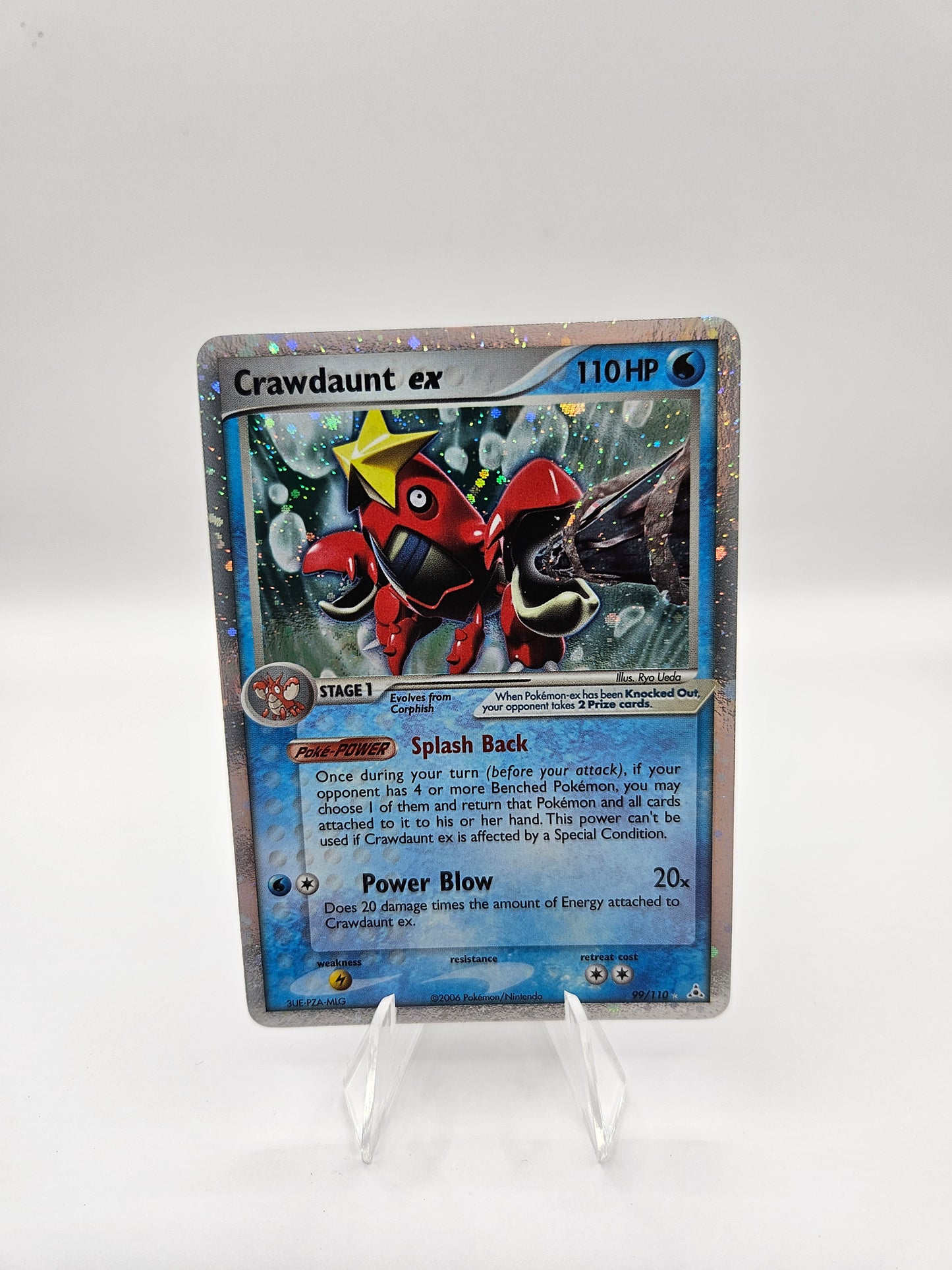 Crawdaunt ex - Holon Phantoms LP Condition