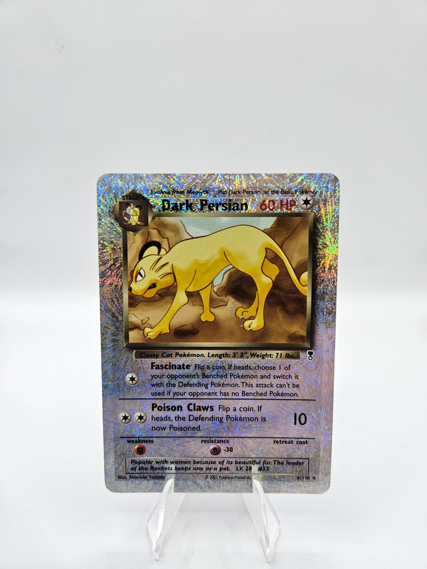 Dark Persian - Legendary Collection (LC) Reverse Holo HP Condition