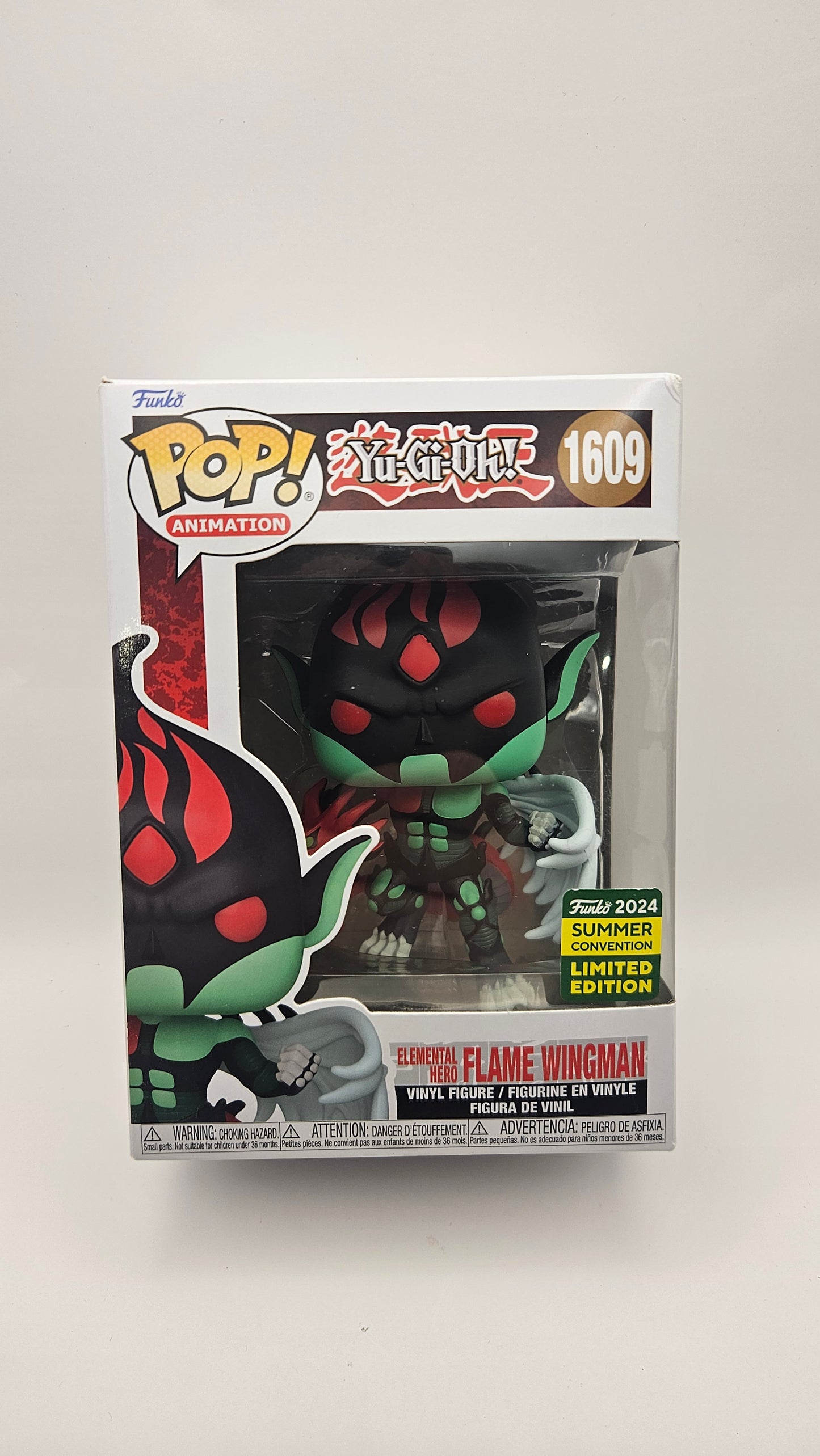 Yu-Gi-Oh! - Elemental Hero Flame Wingman SDCC 2024 Pop! Vinyl Figure