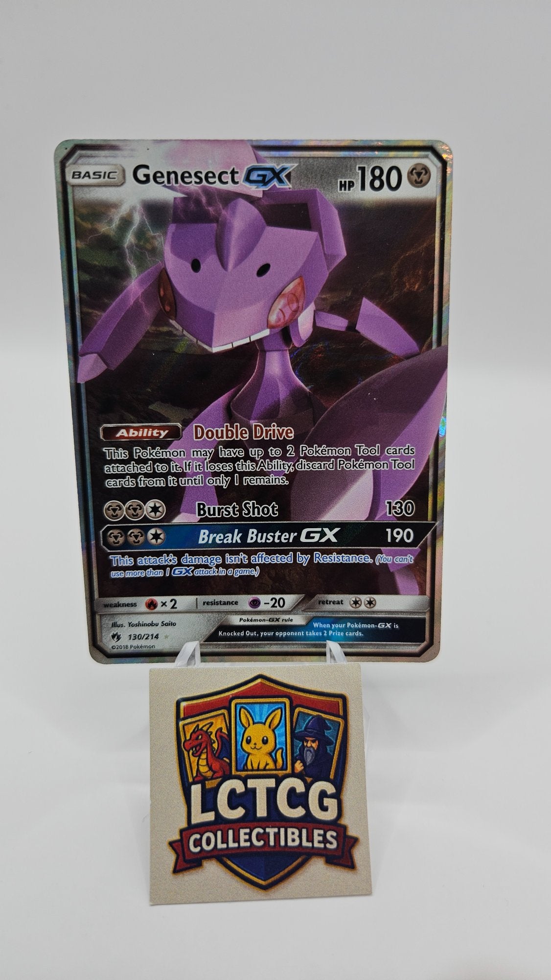 Image of Genesect-GX Lost Thunder (LOT) #130
