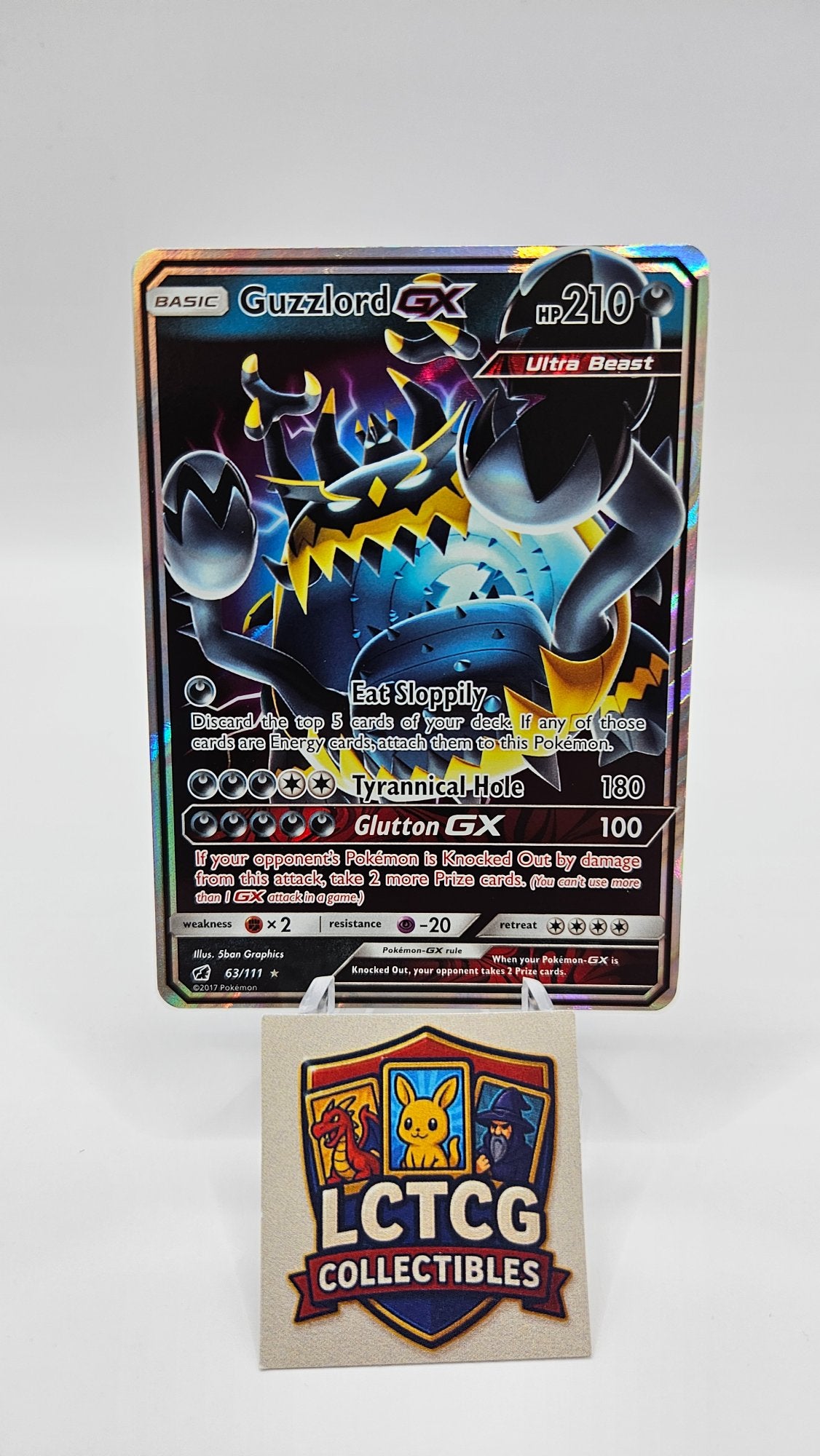 Image of Guzzlord-GX Crimson Invasion (CIN) #63