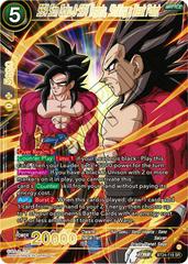 SS4 Son Goku & SS4 Vegeta, Striking A Weak Point BT24-118 Dragon Ball Super Beyond Generations