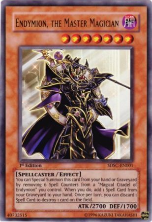 Endymion, The Master Magician - SDSC-EN001 - Ultra Rare 1st Edition MP Conditon