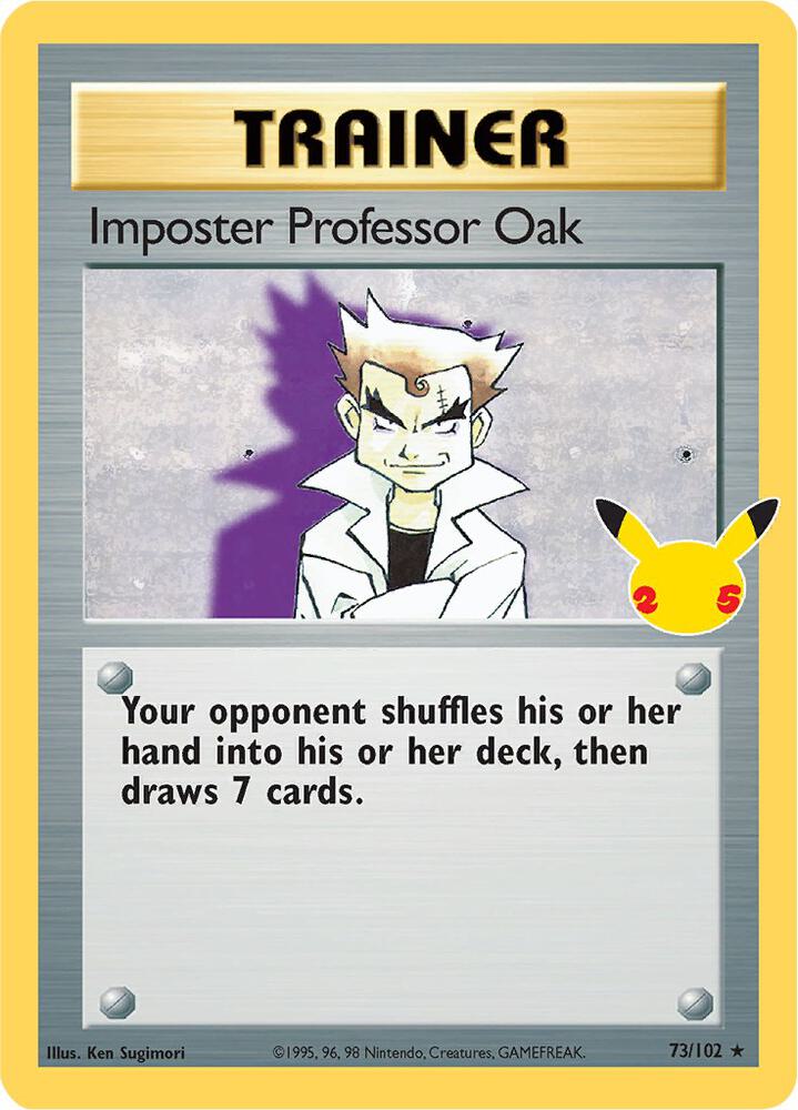 Imposter Professor Oak - Celebrations: Classic Collection (CCC)