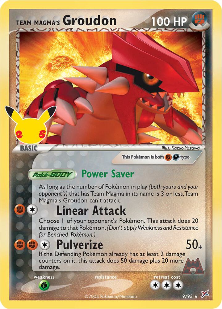 Team Magma's Groudon - Celebrations: Classic Collection (CCC)