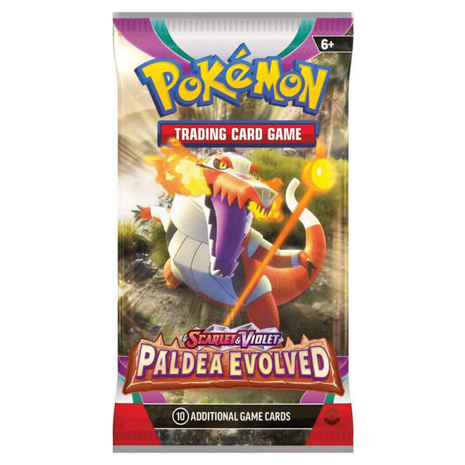 Pokemon TCG Paldea Evolved Single Booster Pack