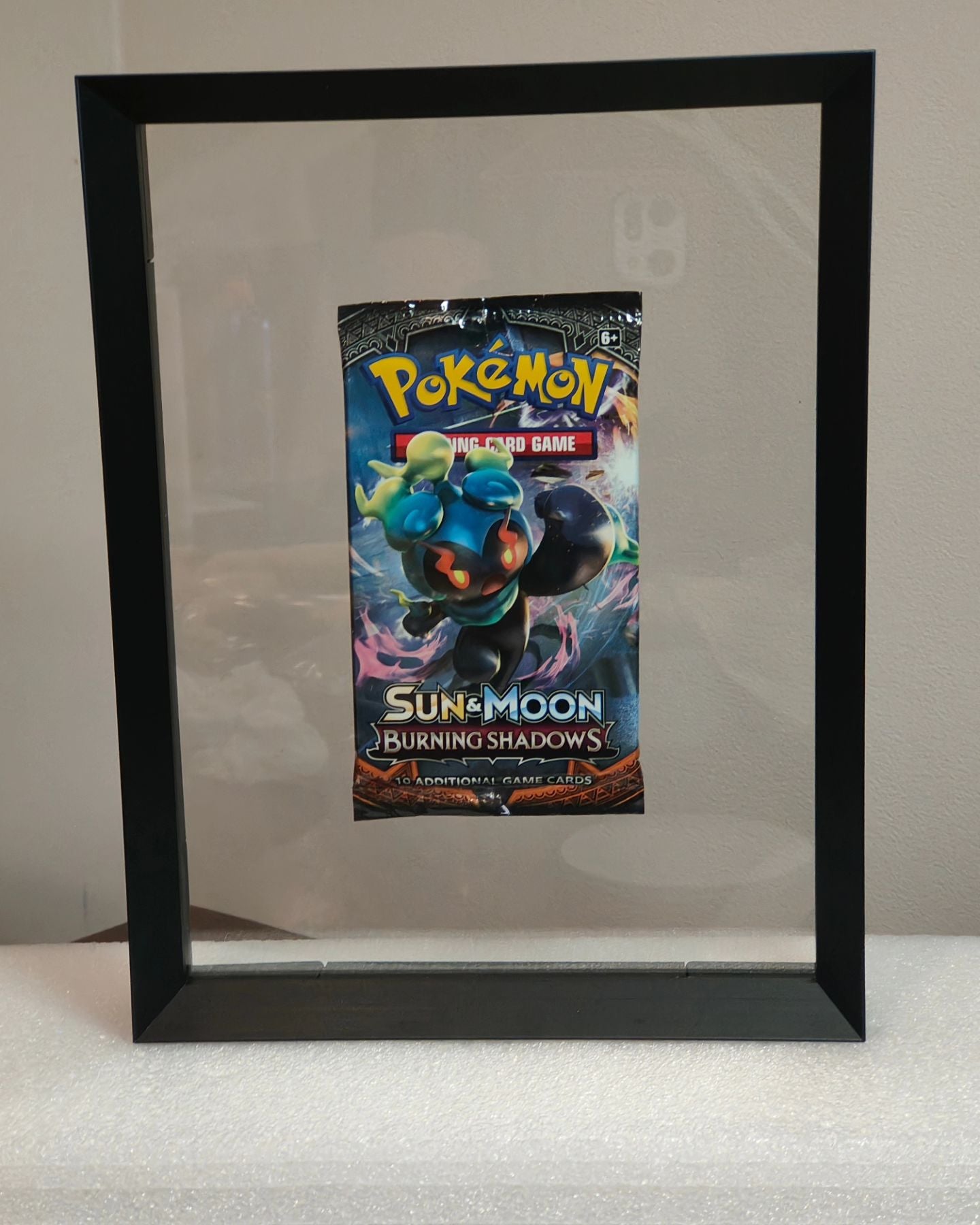 Collectible Floating Burning Shadows Pack Display