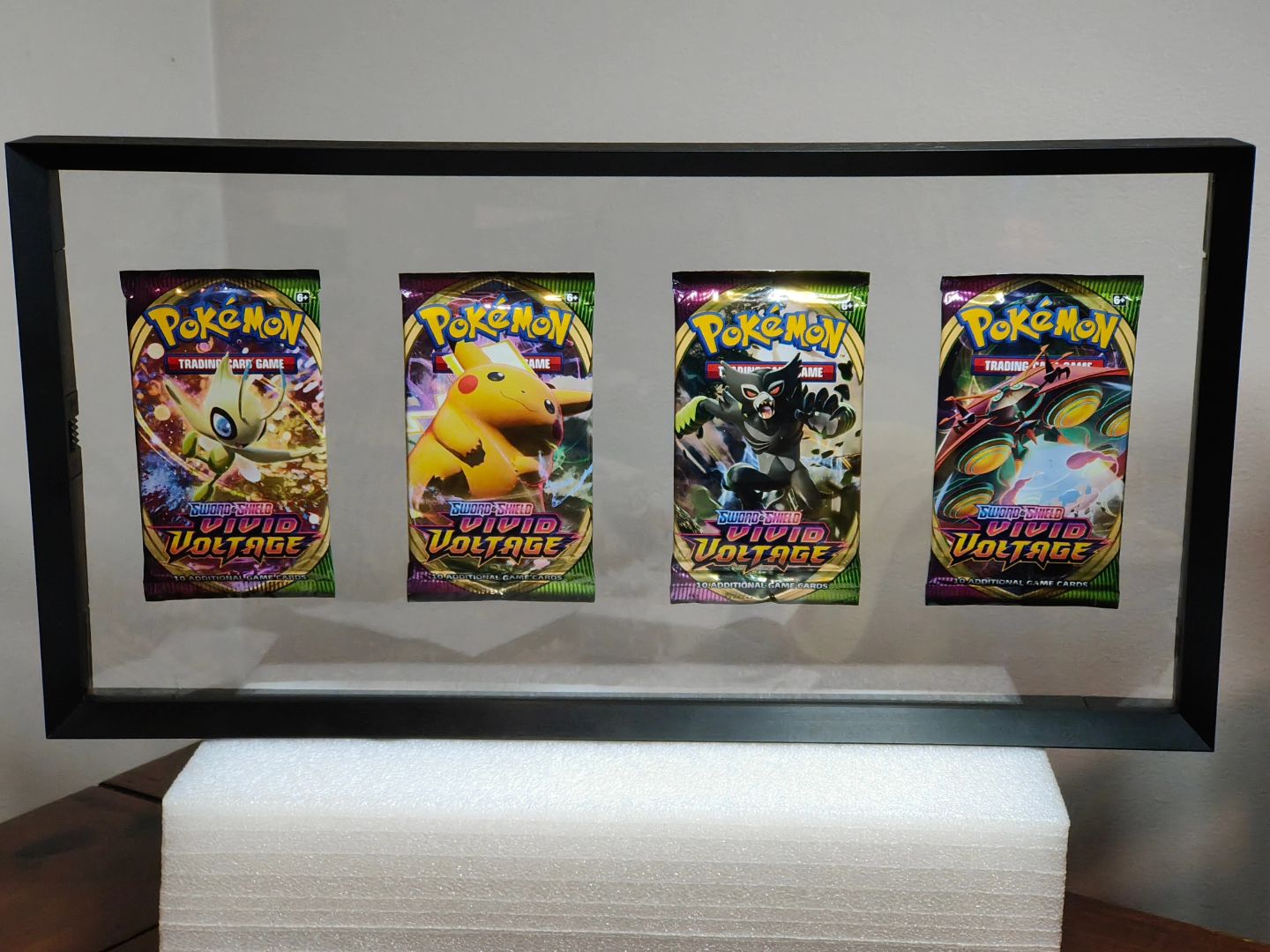 Collectible Sealed Vivid Voltage Art set Frame