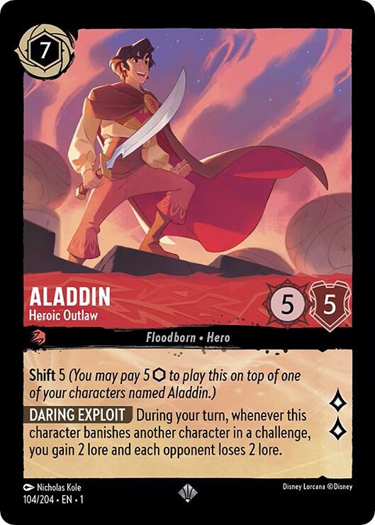 Aladdin - Heroic Outlaw - The First Chapter (1) Foil