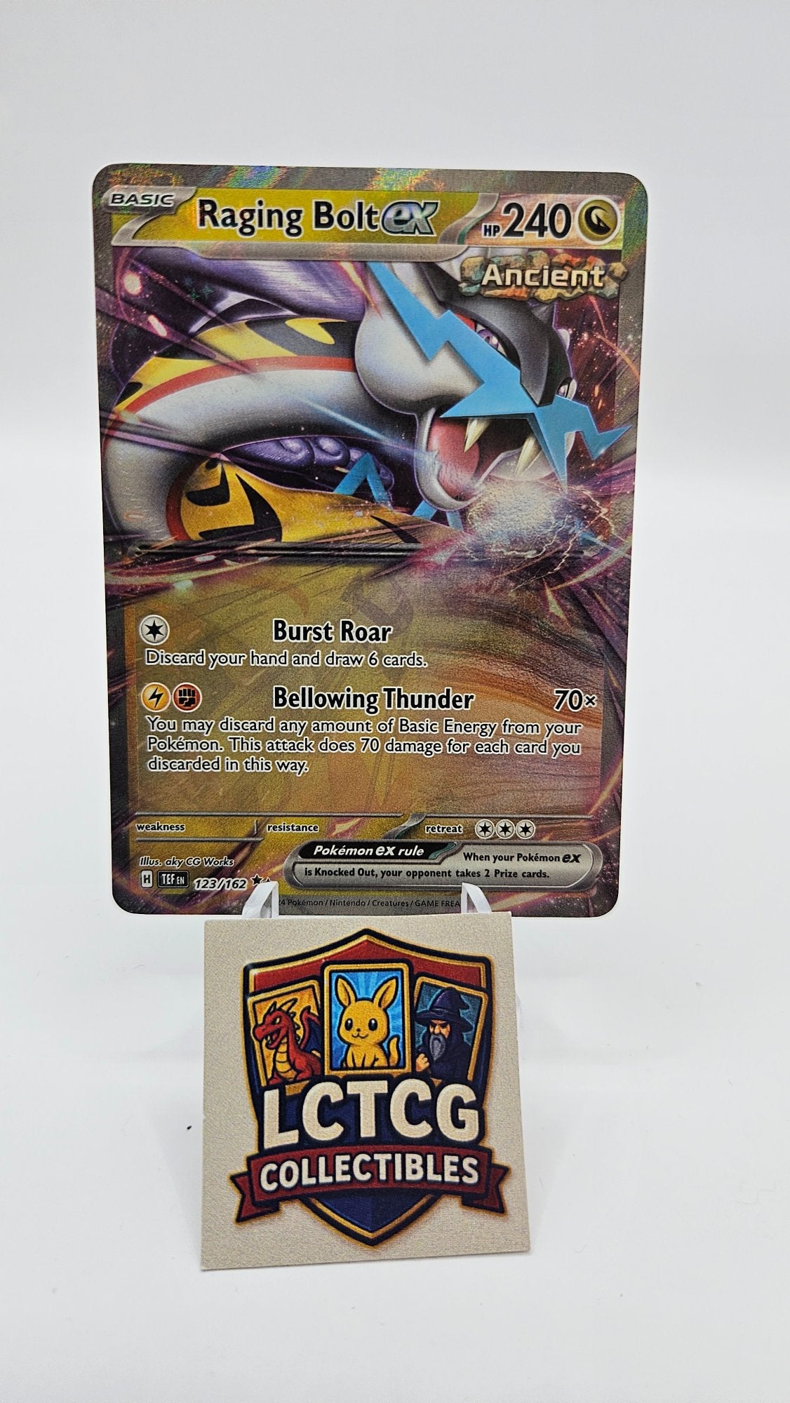 Image of Raging Bolt ex Temporal Forces (TEF) #123