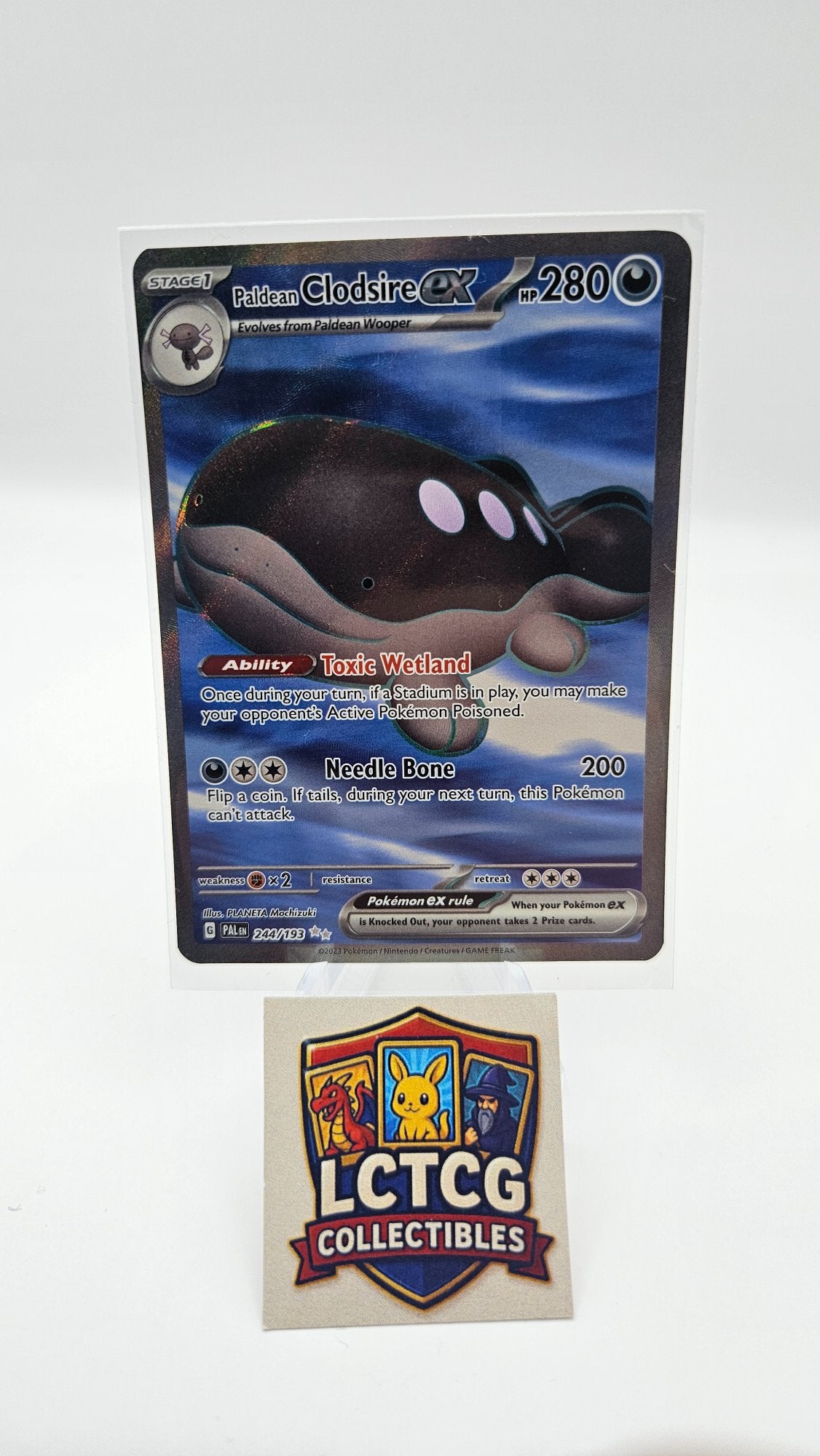 Image of Paldean Clodsire ex Paldea Evolved (PAL) #244