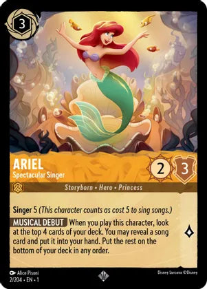 Ariel - Spectacular Singer - The First Chapter (1) Non Foil