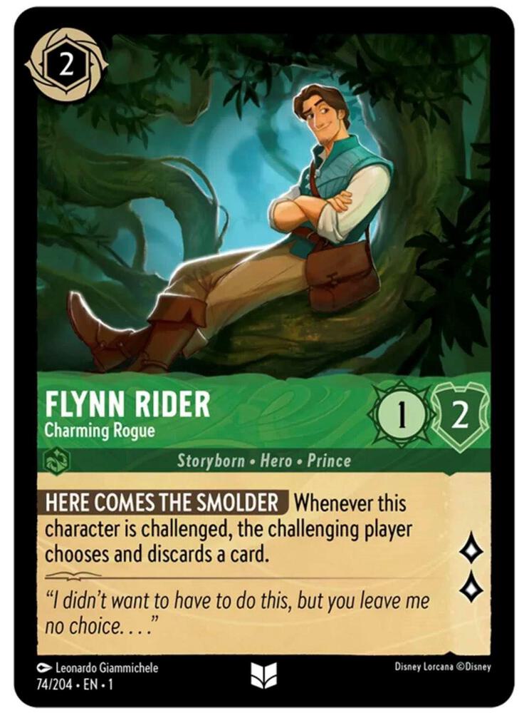 Flynn Rider - Charming Rogue - The First Chapter (1) foil