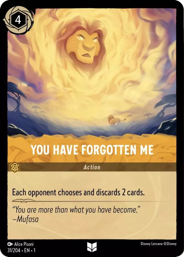 You Have Forgotten Me - The First Chapter (1) Non Foil