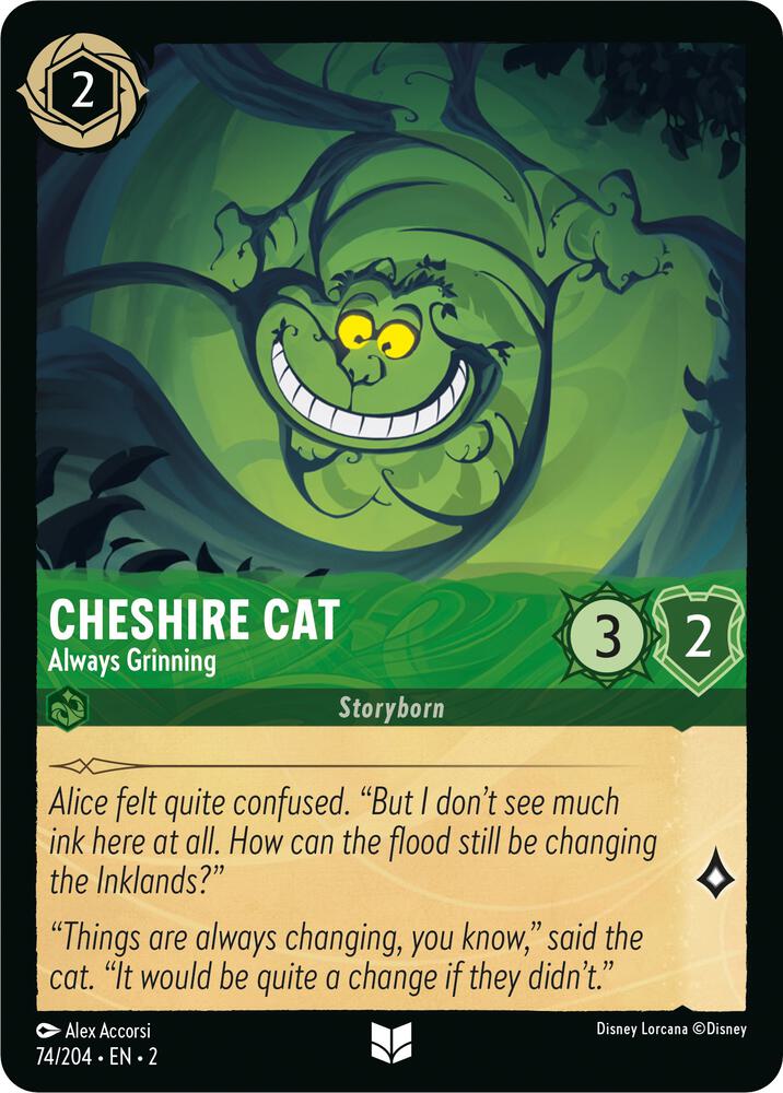 Cheshire Cat - Always Grinning - Rise of the Floodborn (2) Foil