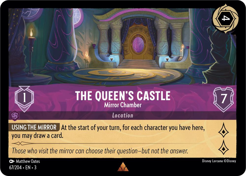 The Queen's Castle - Mirror Chamber - Into the Inklands (3) Non Foil