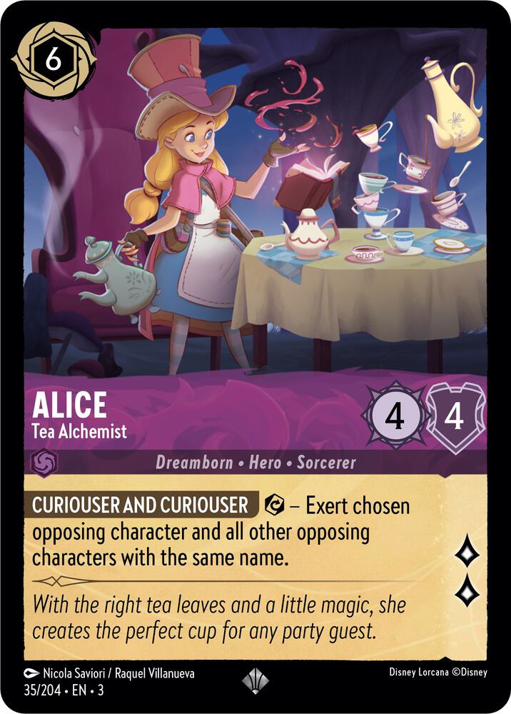 Alice - Tea Alchemist - Into the Inklands (3) Non Foil