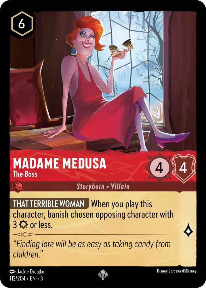 Madame Medusa - The Boss - Into the Inklands (3) Non Foil