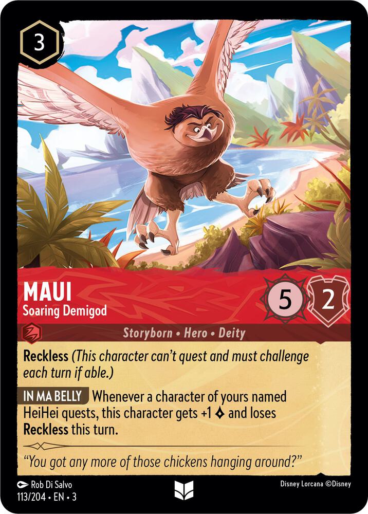 Maui - Soaring Demigod - Into the Inklands (3) Foil