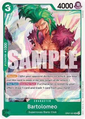 Bartolomeo -31- 500 Years in the Future (OP07)