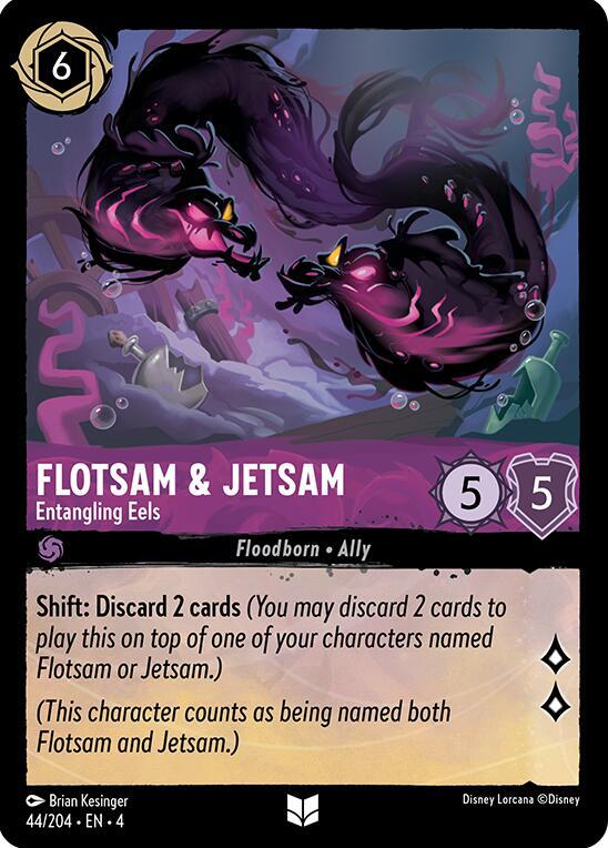 Flotsam & Jetsam - Entangling Eels - Ursula's Return (4) Foil