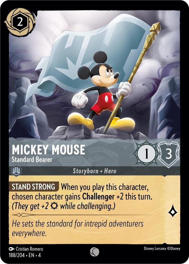 Mickey Mouse - Standard Bearer - Ursula's Return (4) Foil