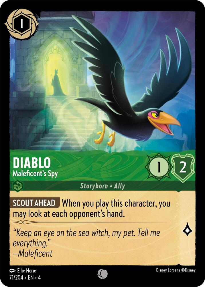 Diablo - Maleficent's Spy - Ursula's Return (4) Foil