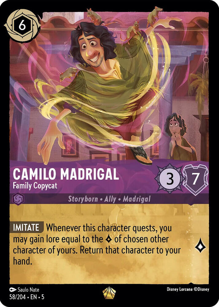 Camilo Madrigal - Family Copycat - Shimmering Skies (5) Foil