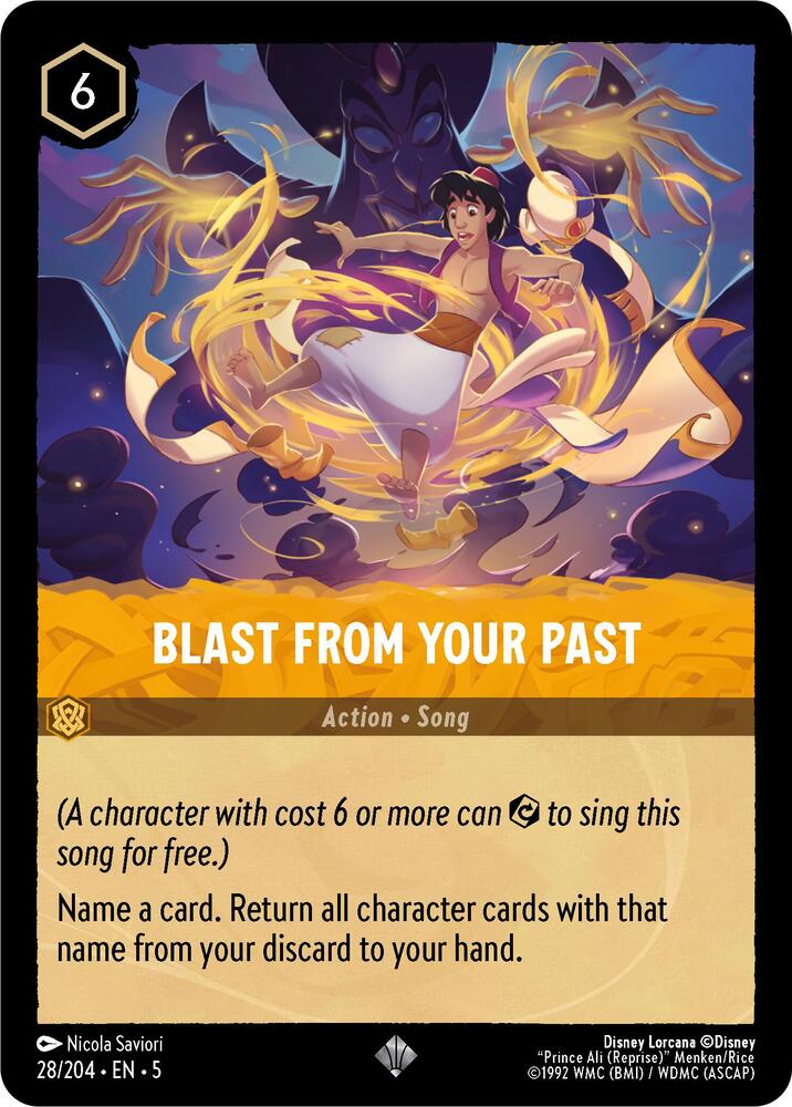 Blast From Your Past - Shimmering Skies (5) Foil