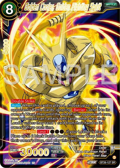 Golden Cooler, Golden Fighting Spirit - BT26-127