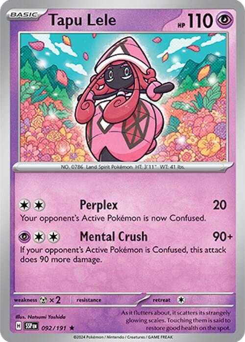 Tapu Lele - SV08: Surging Sparks (SV08) Holo