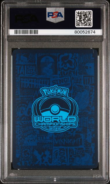 PSA 8 POKEMON 2022 WORLD CHAMPIONSHIPS DECK: ICE RIDER PALKIA V