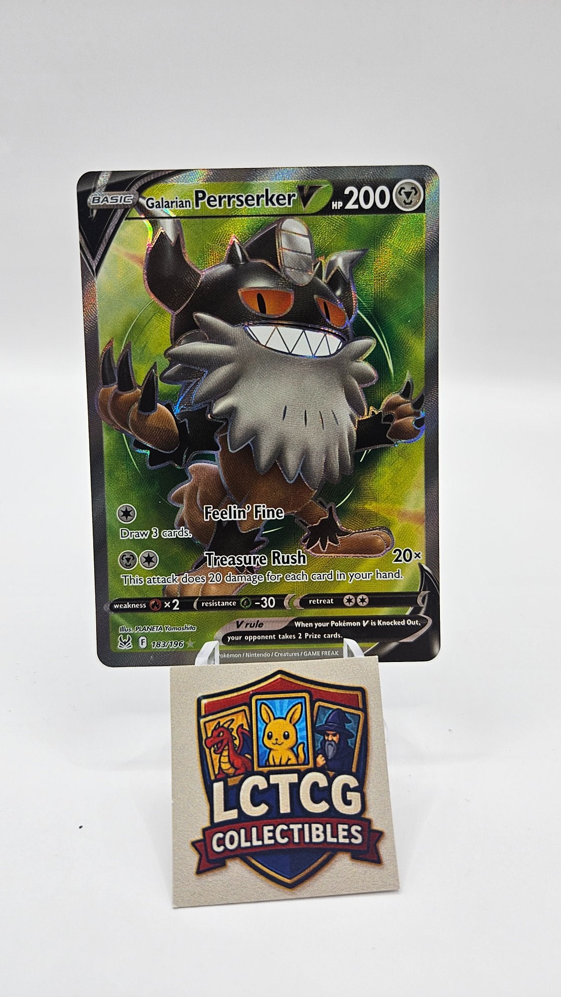 Image of Galarian Perrserker V Lost Origin (LOR) #183