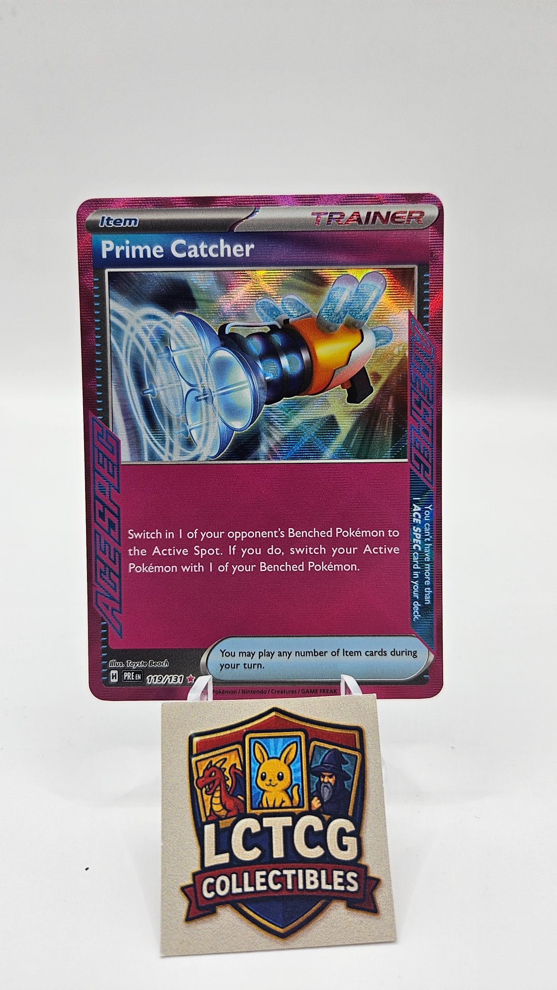 Image of Prime Catcher Prismatic Evolutions (PRE) #119