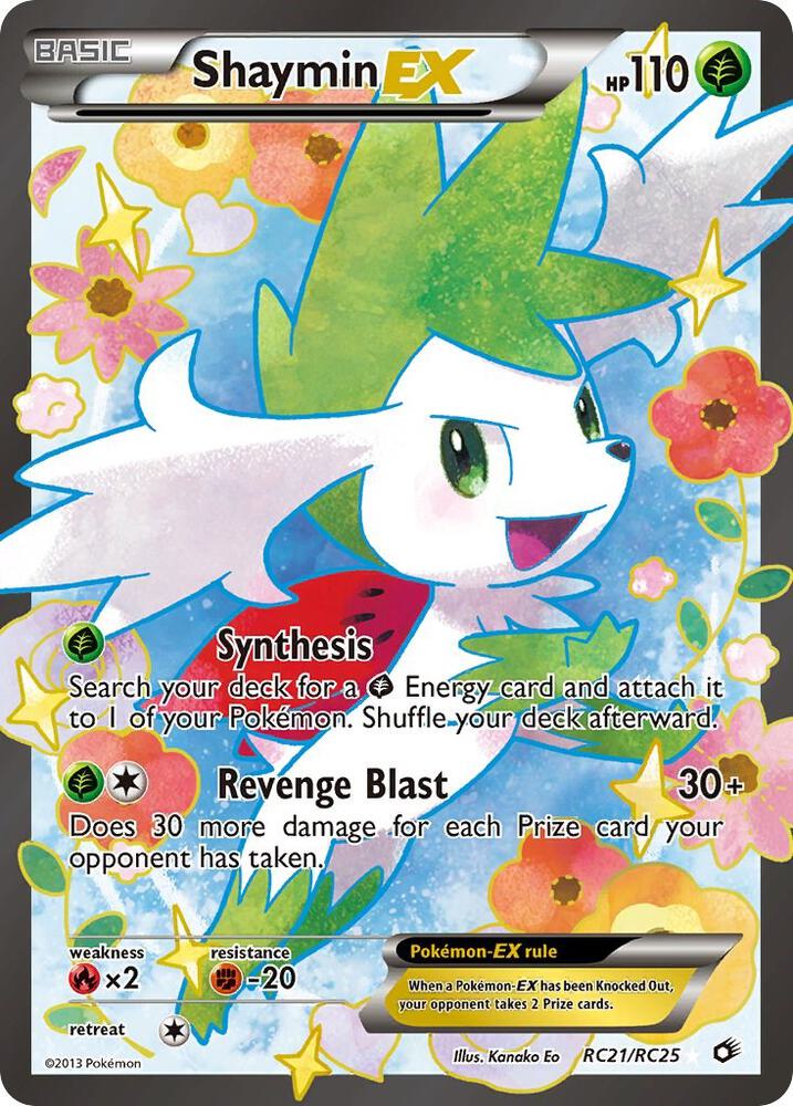 Shaymin EX (Full Art) - Legendary Treasures: Radiant Collection (LTR)