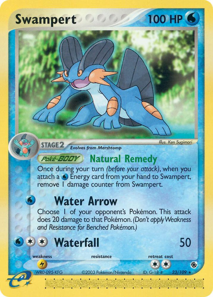 Swampert - 23/109 - Ruby and Sapphire (RS)