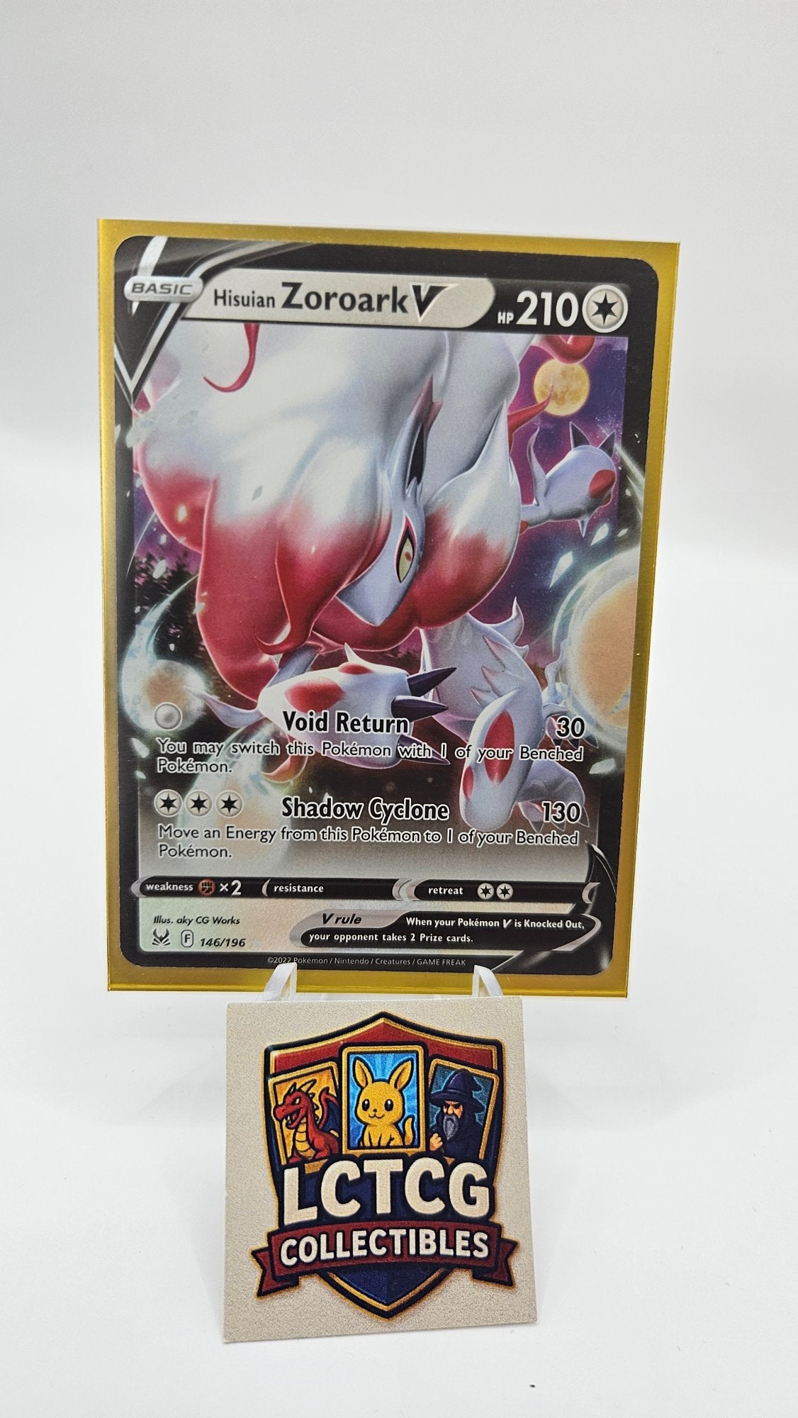 Image of Hisuian Zoroark V Lost Origin (LOR) #146
