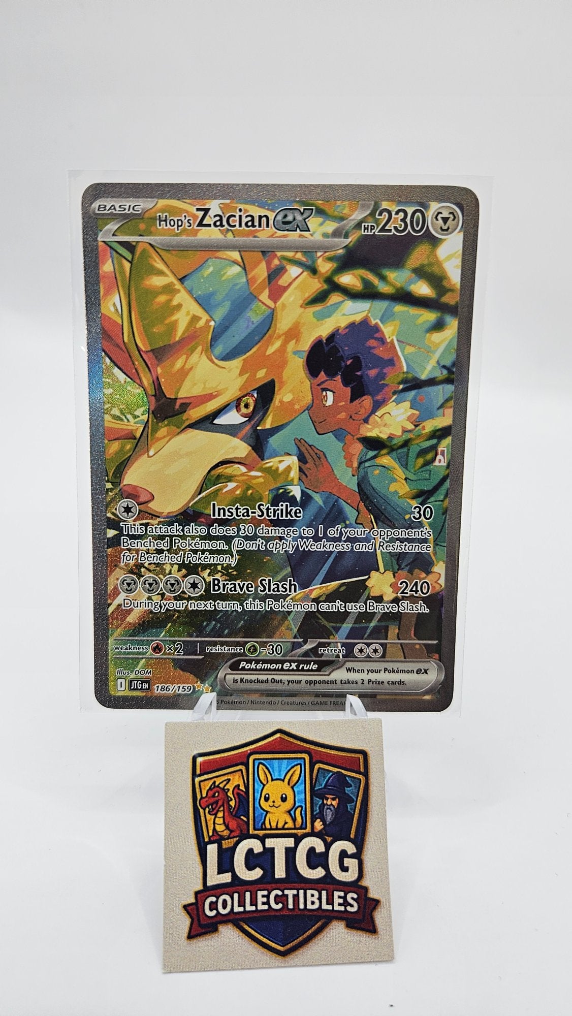 Image of Hops Zacian ex Journey Together (JTG) #186