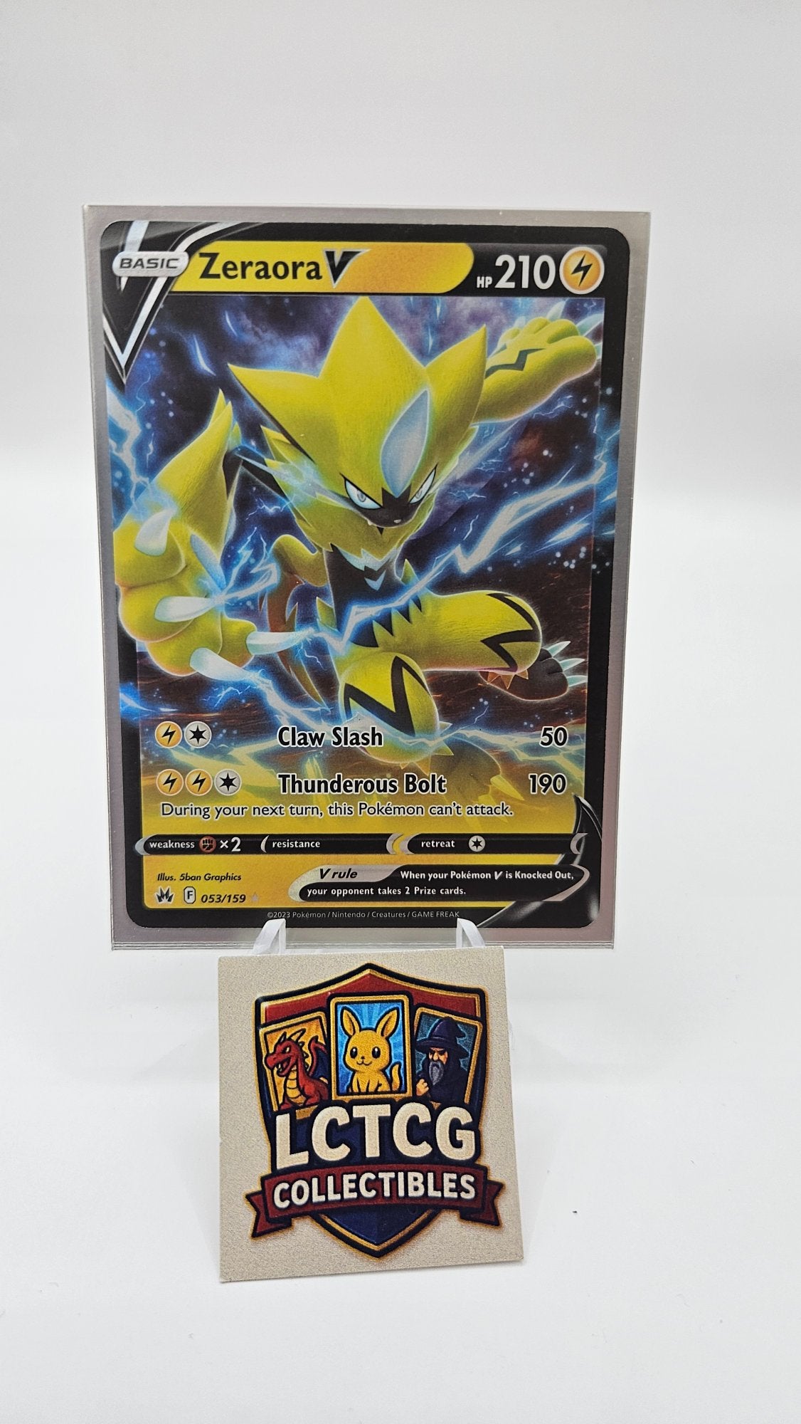 Image of Zeraora V Crown Zenith (CRZ) #053