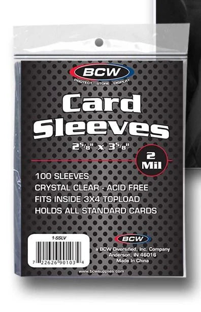 BCW Card Sleeves 100 Pack