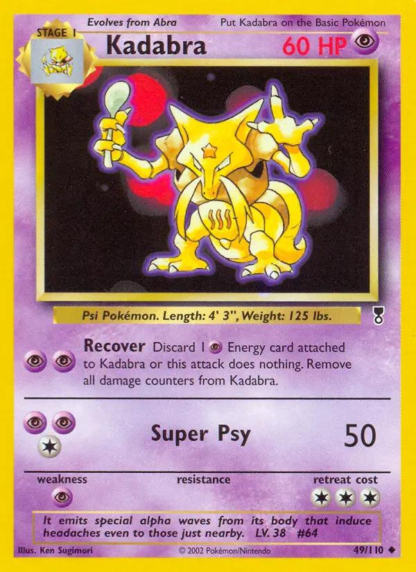Image of Kadabra Legendary Collection (LC) #49
