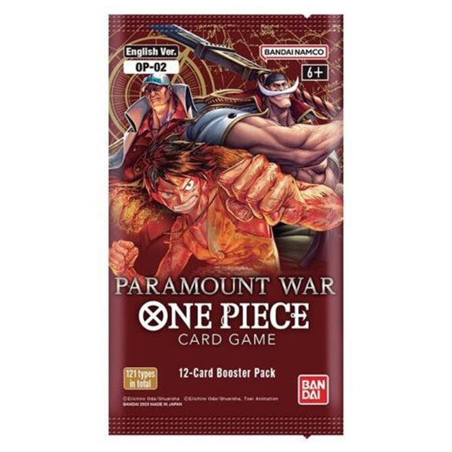 One Piece OP2 Paramount War Booster pack