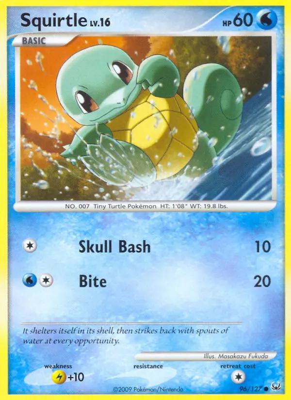 Image of Squirtle Platinum (PL) #96