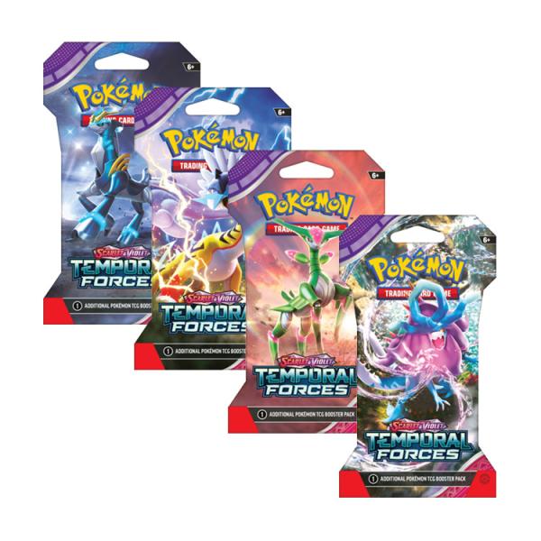 Pokemon TCG Scarlet & Violet Temporal Forces Blister Pack Single