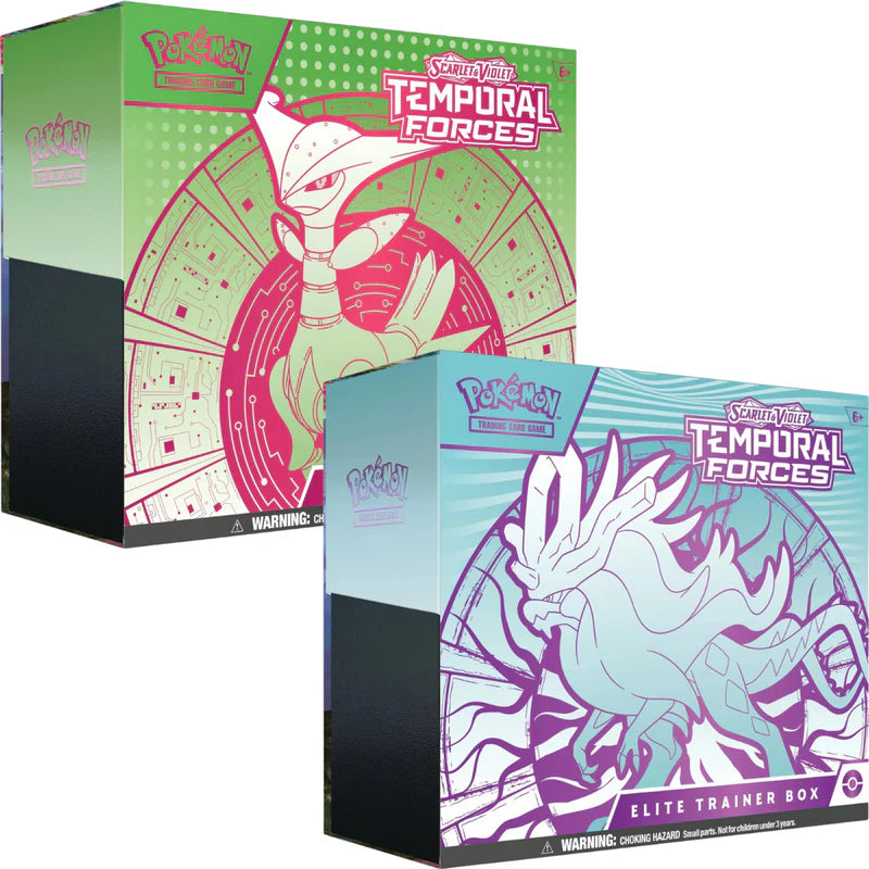 Pokemon TCG Scarlet & Violet 5 Temporal Forces Elite Trainer Box